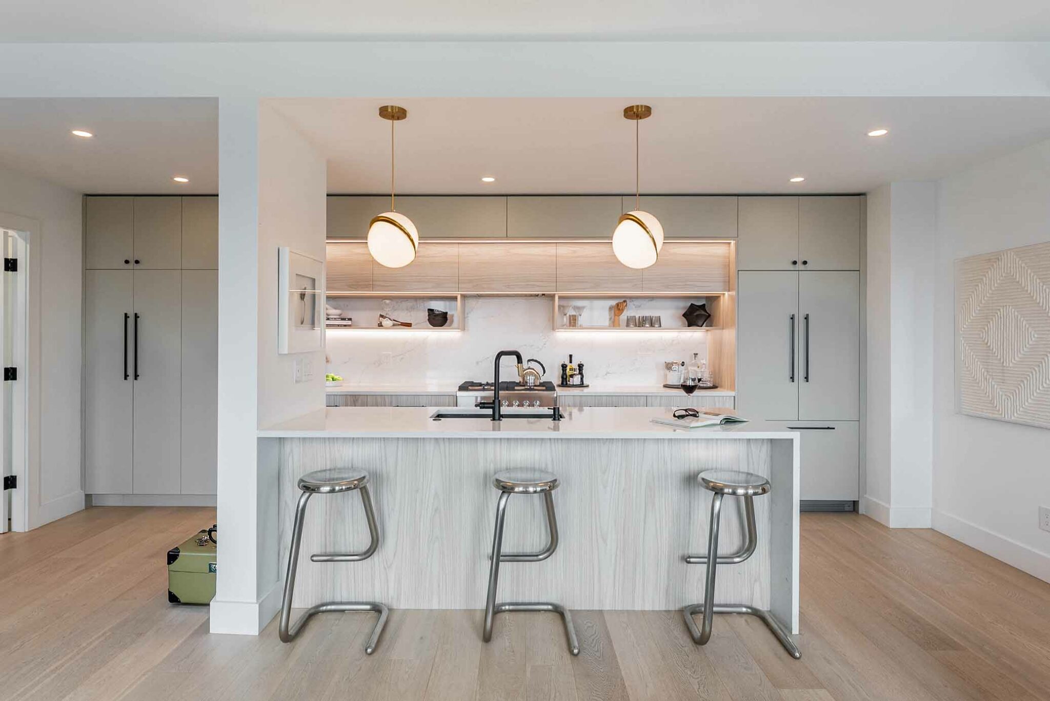 Rénovation à Montréal complète cuisine