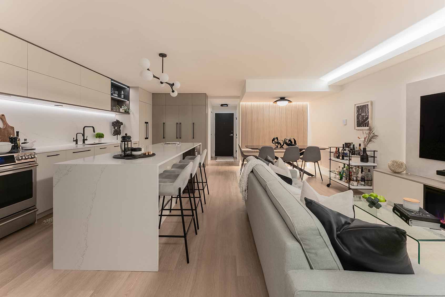 Rénovation à Montréal condo complète