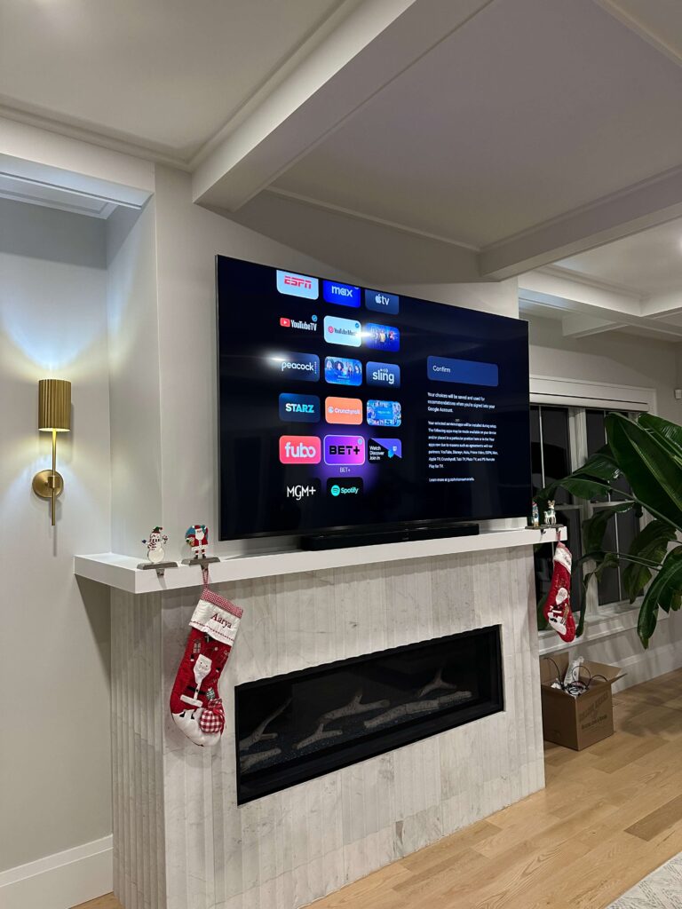 Écran mural — finition professionnelle